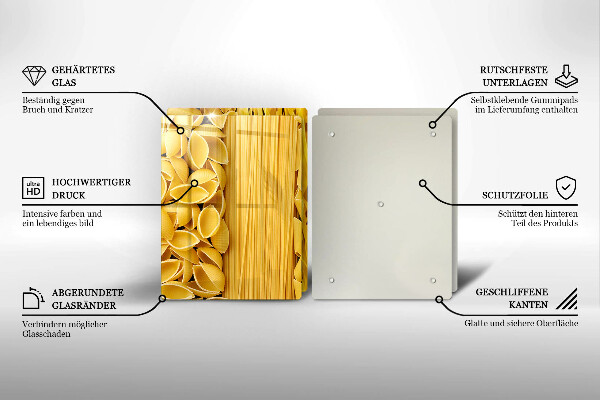 Sklo za varnú dosku Cestoviny