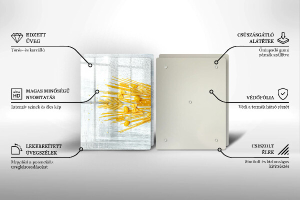 Sklo za varnú dosku Cestoviny