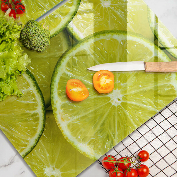 Sklo za varnú dosku Plátky limetky