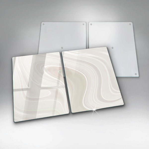 Sklo za varnú dosku Krémová textúra