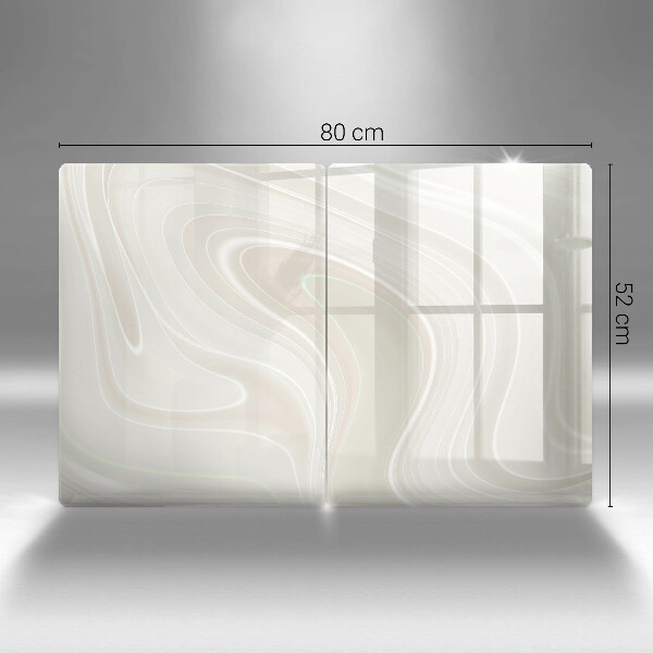 Sklo za varnú dosku Krémová textúra