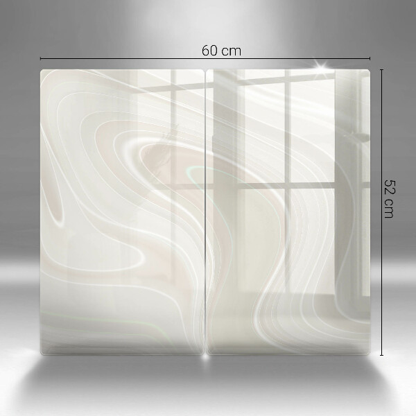 Sklo za varnú dosku Krémová textúra