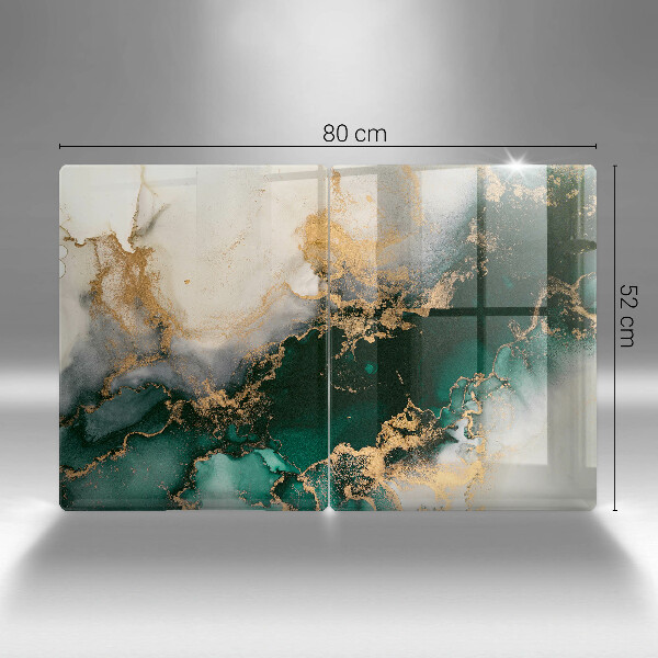 Sklo za varnú dosku Viacfarebný mramor