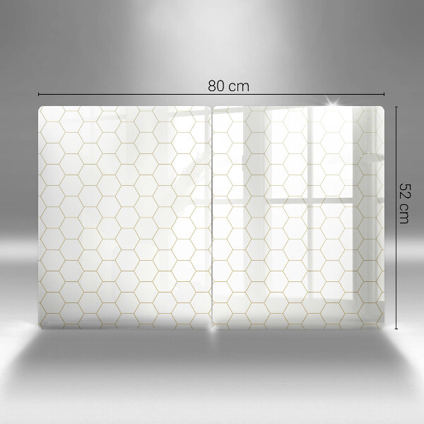 Sklo za varnú dosku Abstraktné vzory