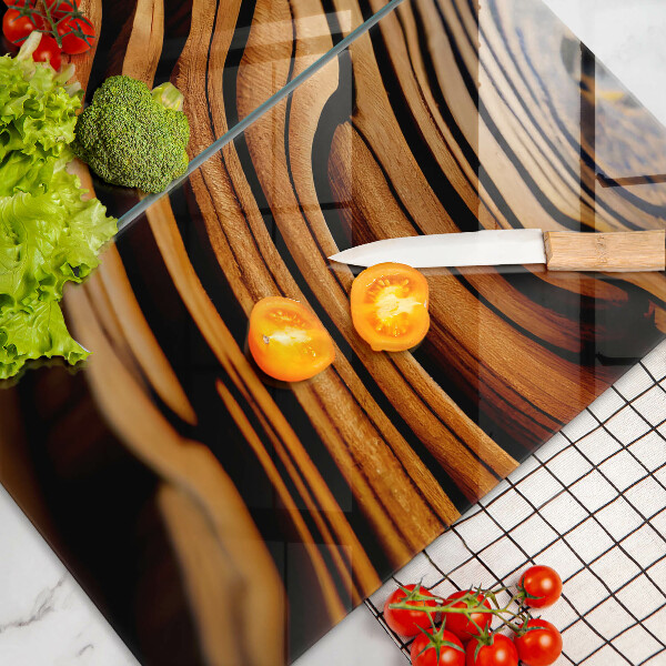 Sklo za varnú dosku Drevený peň