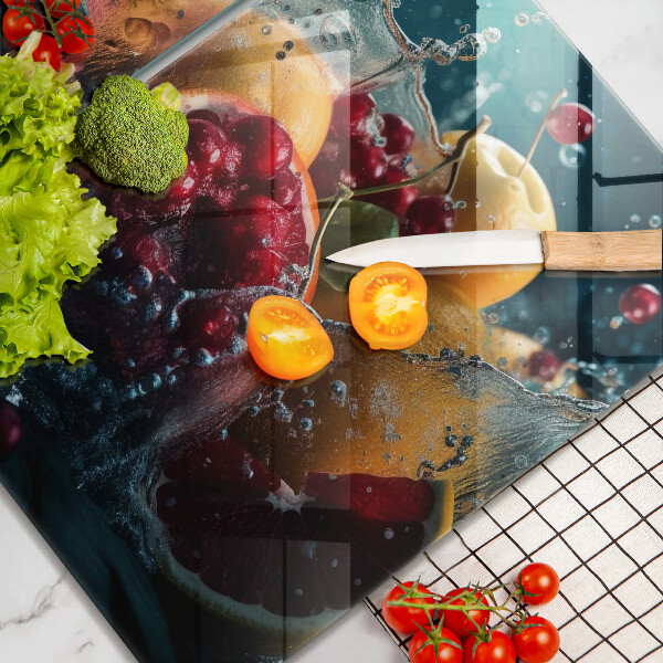 Sklo za varnú dosku Ovocie vo vode