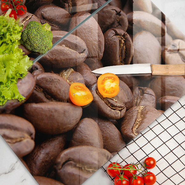 Sklo za varnú dosku Kávové zrná