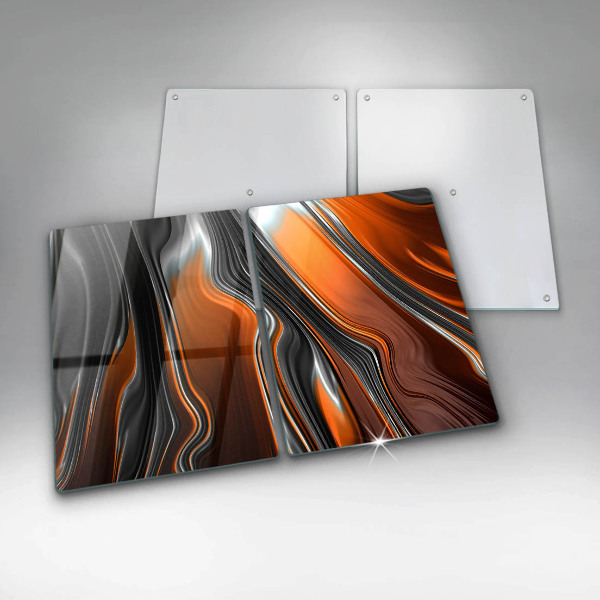 Sklo za varnú dosku Abstraktný vzor