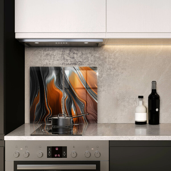 Sklo za varnú dosku Abstraktný vzor