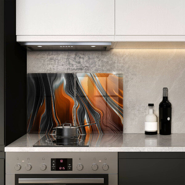 Sklo za varnú dosku Abstraktný vzor