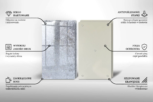 Sklo za varnú dosku Abstrakcia