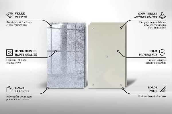 Sklo za varnú dosku Abstrakcia