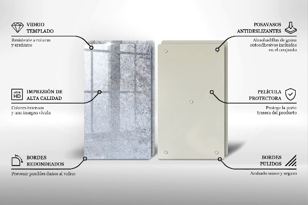 Sklo za varnú dosku Abstrakcia