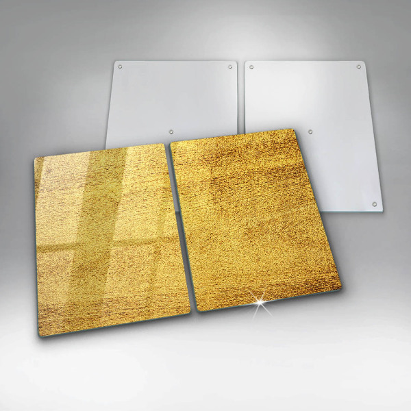 Sklo za varnú dosku Žltá abstrakcia