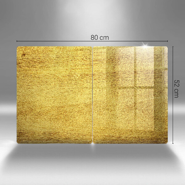 Sklo za varnú dosku Žltá abstrakcia