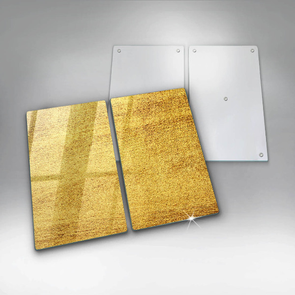 Sklo za varnú dosku Žltá abstrakcia