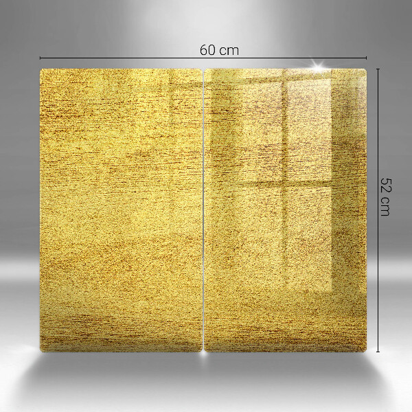 Sklo za varnú dosku Žltá abstrakcia