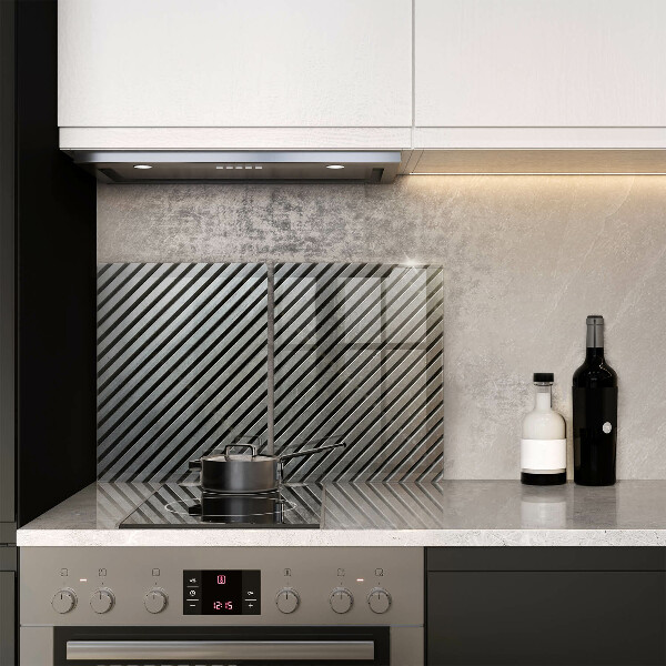 Sklo za varnú dosku Kovové línie