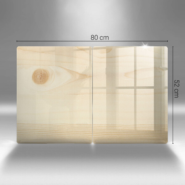 Sklo za varnú dosku Drevená doska