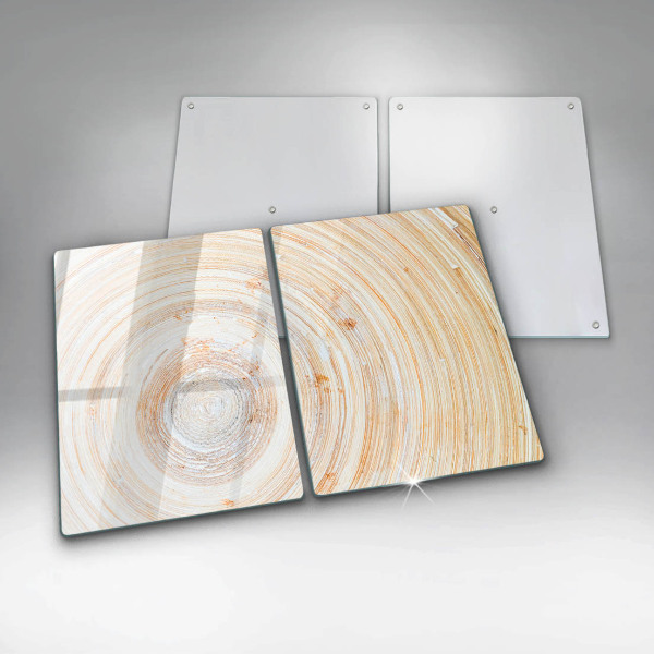 Sklo za varnú dosku Textúra dreva