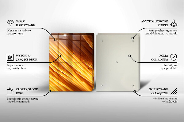 Sklo za varnú dosku Špagetové cestoviny