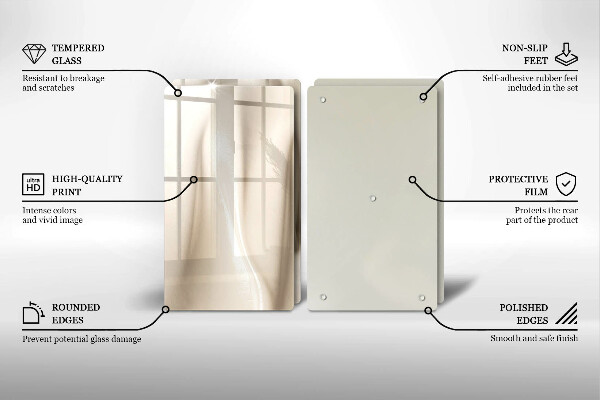 Sklo za varnú dosku Krémová zmrzlina