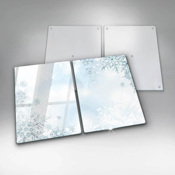 Sklo za varnú dosku snehová vločka