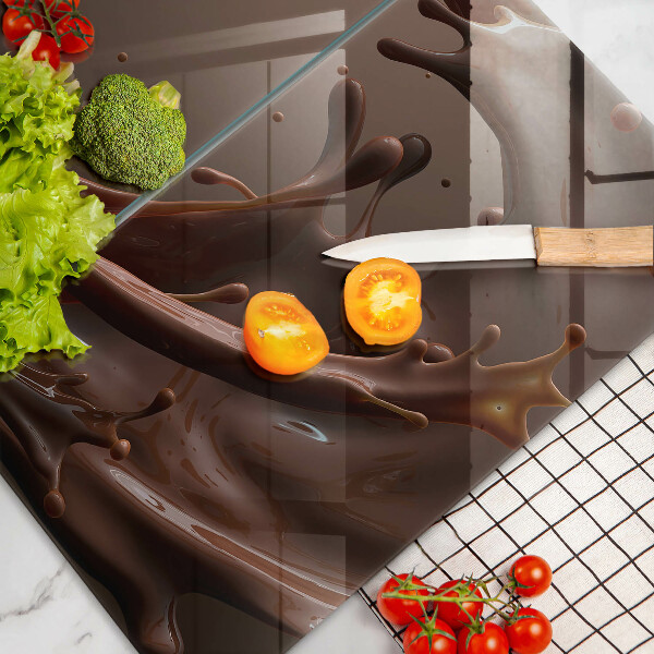Sklo za varnú dosku Tekutá čokoláda