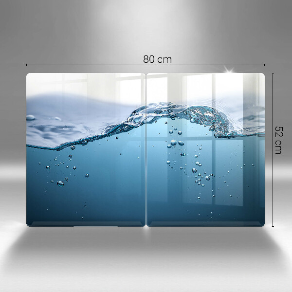 Sklo za varnú dosku Modrá voda