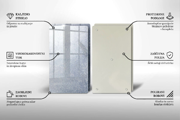 Sklo za varnú dosku Kúsok koláča