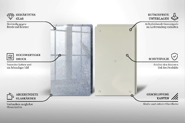 Sklo za varnú dosku Kúsok koláča