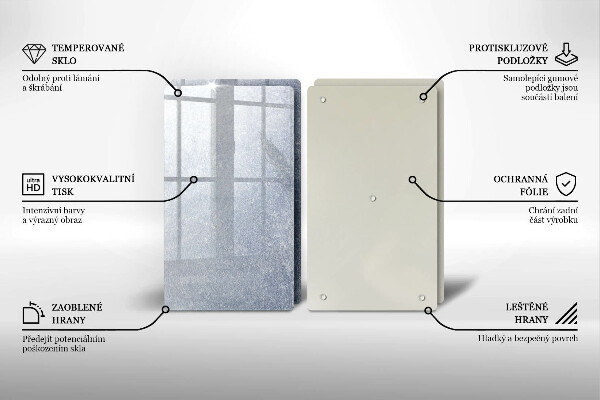 Sklo za varnú dosku Kúsok koláča