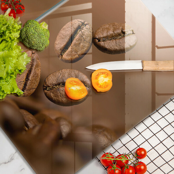 Sklo za varnú dosku Kávové zrná