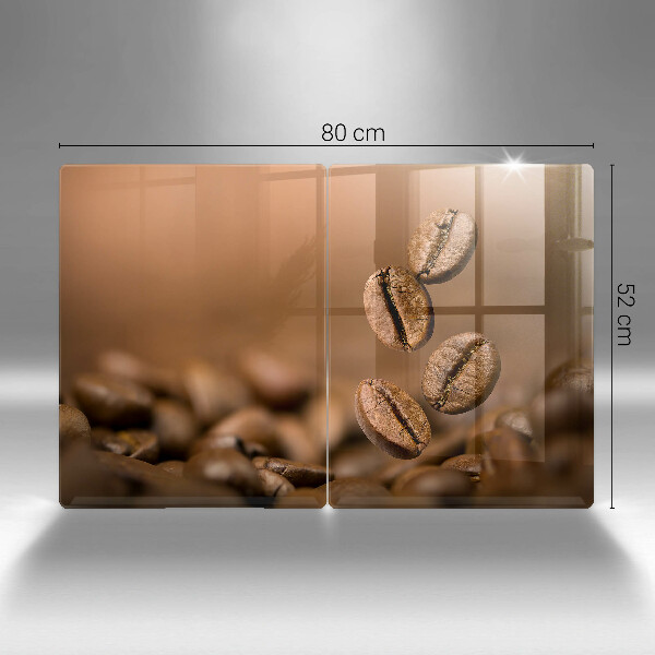 Sklo za varnú dosku Kávové zrná