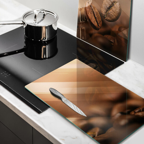 Sklo za varnú dosku Kávové zrná