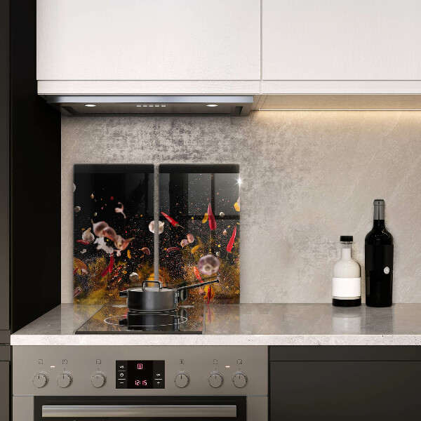 Sklo za varnú dosku Horúce korenie