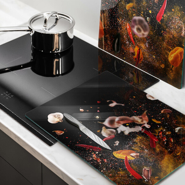 Sklo za varnú dosku Horúce korenie