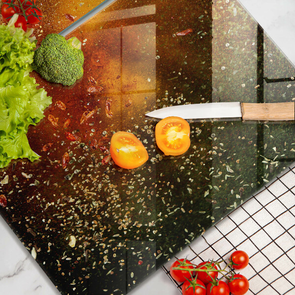 Sklo za varnú dosku Farebné korenie