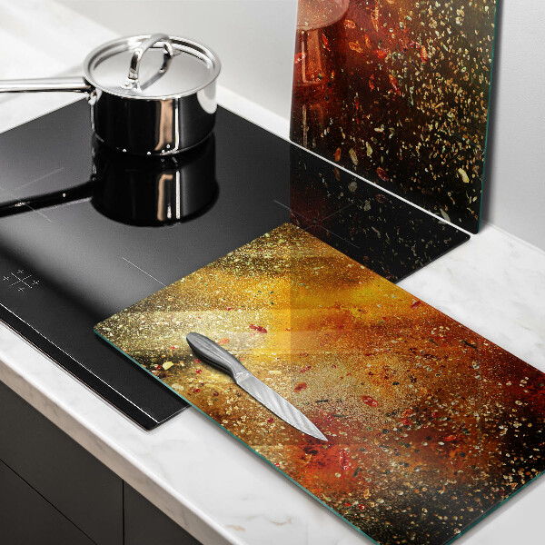 Sklo za varnú dosku Farebné korenie