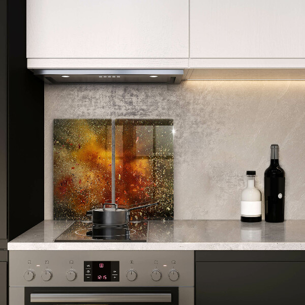 Sklo za varnú dosku Farebné korenie