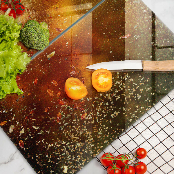 Sklo za varnú dosku Farebné korenie