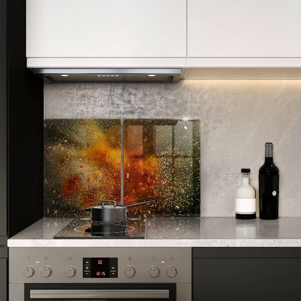 Sklo za varnú dosku Farebné korenie