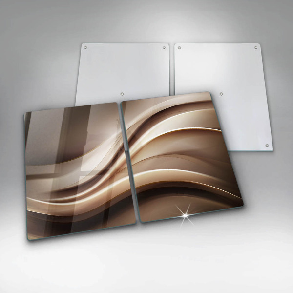 Sklo za varnú dosku Abstrakcia jemné línie