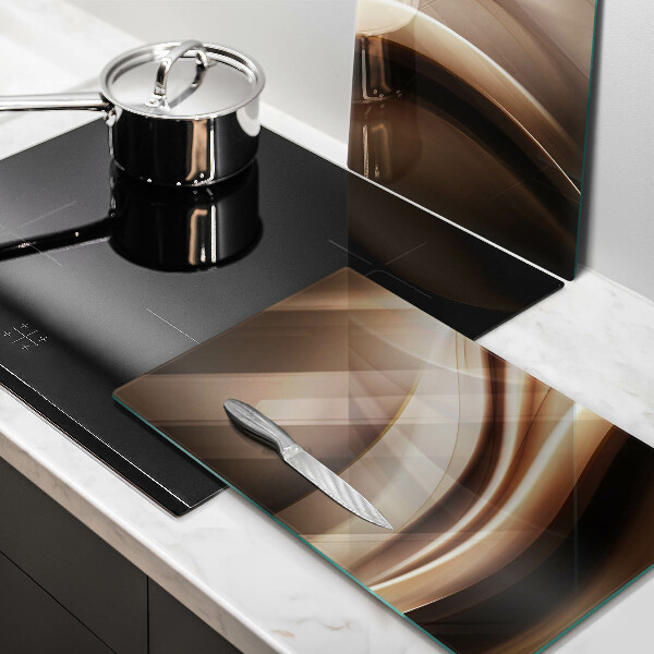 Sklo za varnú dosku Abstrakcia jemné línie