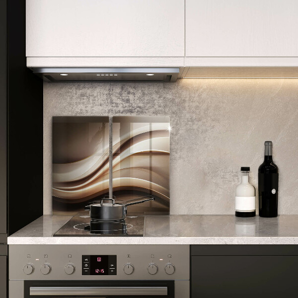 Sklo za varnú dosku Abstrakcia jemné línie