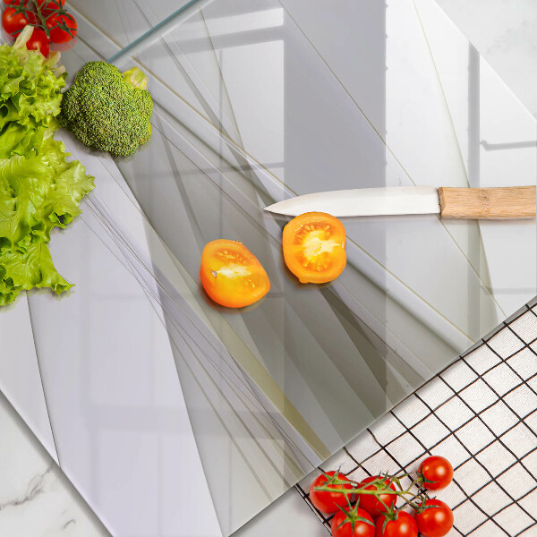 Sklo za varnú dosku Dizajn abstraktných línií