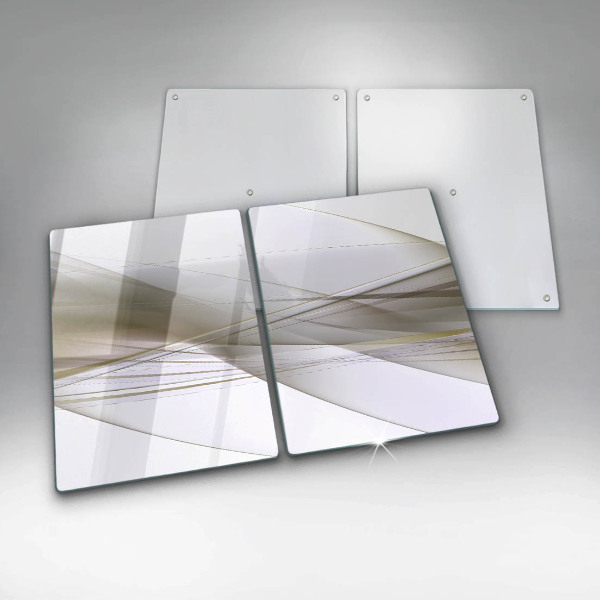 Sklo za varnú dosku Dizajn abstraktných línií