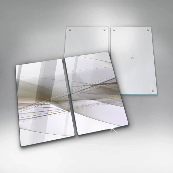 Sklo za varnú dosku Dizajn abstraktných línií
