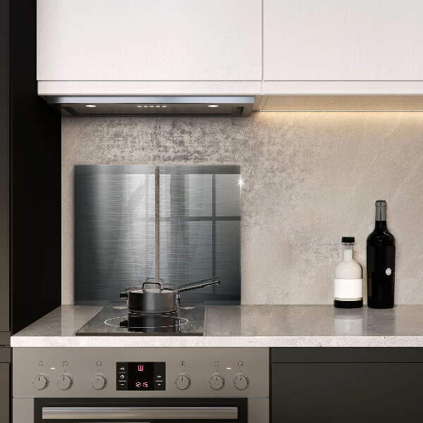 Sklo za varnú dosku Kovová textúra