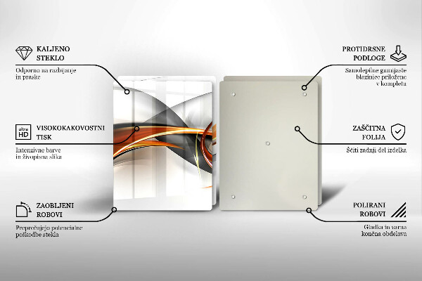 Sklo za varnú dosku Moderné tvary